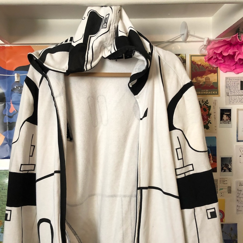 Star Wars Stormtrooper Zip Up Jacket!
